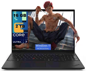 Lenovo ThinkPad L16 Laptop, 16.0" WUXGA Display, Intel Core Ultra 7 155U 12-Cores Processor, Intel Graphics, 16GB DDR5 2TB PCIe SSD, Backlit KB, Fingerprint, Windows 11 Pro Lenovo ThinkPad L16 Laptop, 16.0" WUXGA Display, Intel Core Ultra 7 155U 12-Cores Processor, Intel Graphics, 16GB DDR5 2TB PCIe SSD, Backlit KB, Fingerprint, Windows 11 Pro