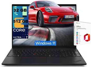 Lenovo ThinkPad L16 Laptop, 16.0" WUXGA Display, Intel Core Ultra 7 155U 12-Cores Processor, Intel Graphics, 32GB DDR5 512GB PCIe SSD, Backlit KB, Fingerprint, Windows 11, Office 2021 License Lenovo ThinkPad L16 Laptop, 16.0" WUXGA Display, Intel Core Ultra 7 155U 12-Cores Processor, Intel Graphics, 32GB DDR5 512GB PCIe SSD, Backlit KB, Fingerprint, Windows 11, Office 2021 License
