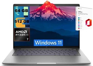 HP ZBook 8 14 Laptop, 14.0" WUXGA Touchscreen, AMD Ryzen AI 7 PRO 350 8-Cores Processor, AMD Radeon 860M Graphics, 64GB DDR5 512GB PCIe SSD, Backlit KB, Fingerprint, Windows 11, Office 2021 License HP ZBook 8 14 Laptop, 14.0" WUXGA Touchscreen, AMD Ryzen AI 7 PRO 350 8-Cores Processor, AMD Radeon 860M Graphics, 64GB DDR5 512GB PCIe SSD, Backlit KB, Fingerprint, Windows 11, Office 2021 License