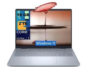 Dell 14 Plus Laptop, 14.0" WQXGA (2560x1600) 120Hz Display, Intel Ultra 7-256V Processor, Intel Arc 140V Graphics, 16GB DDR5 2TB PCIe SSD, Wi-Fi 7, Bluetooth 5.4, Windows 11 Home Dell 14 Plus Laptop, 14.0" WQXGA (2560x1600) 120Hz Display, Intel Ultra 7-256V Processor, Intel Arc 140V Graphics, 16GB DDR5 2TB PCIe SSD, Wi-Fi 7, Bluetooth 5.4, Windows 11 Home