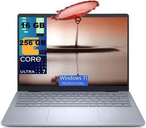 Dell 14 Plus Laptop, 14.0" WQXGA (2560x1600) 120Hz Display, Intel Ultra 7-256V Processor, Intel Arc 140V Graphics, 16GB DDR5 256GB PCIe SSD, Wi-Fi 7, Bluetooth 5.4, Windows 11 Pro Dell 14 Plus Laptop, 14.0" WQXGA (2560x1600) 120Hz Display, Intel Ultra 7-256V Processor, Intel Arc 140V Graphics, 16GB DDR5 256GB PCIe SSD, Wi-Fi 7, Bluetooth 5.4, Windows 11 Pro