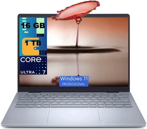Dell 14 Plus Laptop, 14.0" WQXGA (2560x1600) 120Hz Display, Intel Ultra 7-256V Processor, Intel Arc 140V Graphics, 16GB DDR5 1TB PCIe SSD, Wi-Fi 7, Bluetooth 5.4, Windows 11 Pro Dell 14 Plus Laptop, 14.0" WQXGA (2560x1600) 120Hz Display, Intel Ultra 7-256V Processor, Intel Arc 140V Graphics, 16GB DDR5 1TB PCIe SSD, Wi-Fi 7, Bluetooth 5.4, Windows 11 Pro