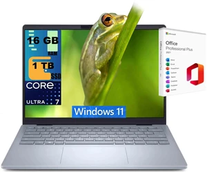 Dell 14 Plus Laptop, 14.0" WQXGA (2560x1600) 120Hz Display, Intel Ultra 7-256V Processor, Intel Arc 140V Graphics, 16GB DDR5 1TB PCIe SSD, Wi-Fi 7, Bluetooth 5.4, Windows 11, Office 2021 License Dell 14 Plus Laptop, 14.0" WQXGA (2560x1600) 120Hz Display, Intel Ultra 7-256V Processor, Intel Arc 140V Graphics, 16GB DDR5 1TB PCIe SSD, Wi-Fi 7, Bluetooth 5.4, Windows 11, Office 2021 License