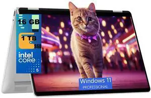 HP OmniBook 5 Flip 2-in-1 14 Laptop, 14" WUXGA Touchscreen, Intel Core 5 120U 10-Core Processor, Intel Graphics, 16GB DDR5 1TB PCIe SSD, Backlit KB, Windows 11 Pro HP OmniBook 5 Flip 2-in-1 14 Laptop, 14" WUXGA Touchscreen, Intel Core 5 120U 10-Core Processor, Intel Graphics, 16GB DDR5 1TB PCIe SSD, Backlit KB, Windows 11 Pro