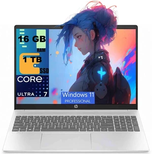HP OmniBook 5 16 Laptop, 16.0" OLED WUXGA Display, Intel Ultra 7-255U 12-Cores Processor, Intel Graphics, 16GB DDR5 1TB PCIe SSD, Backlit KB, WiFi 6, Webcam, Windows 11 Pro HP OmniBook 5 16 Laptop, 16.0" OLED WUXGA Display, Intel Ultra 7-255U 12-Cores Processor, Intel Graphics, 16GB DDR5 1TB PCIe SSD, Backlit KB, WiFi 6, Webcam, Windows 11 Pro