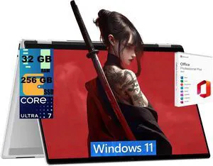 HP OmniBook 7 Flip 16 2-in-1 Laptop, 16.0" WUXGA Touchscreen, Intel Ultra 7-258V 8-Cores Processor, Intel Arc 140V Graphics, 32 DDR5 256 PCIe SSD, Backlit KB, Windows 11, Office 2021 License HP OmniBook 7 Flip 16 2-in-1 Laptop, 16.0" WUXGA Touchscreen, Intel Ultra 7-258V 8-Cores Processor, Intel Arc 140V Graphics, 32 DDR5 256 PCIe SSD, Backlit KB, Windows 11, Office 2021 License