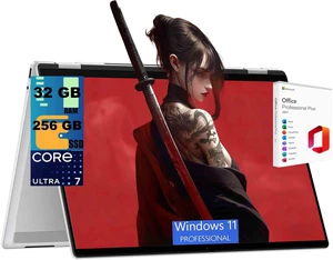HP OmniBook 7 Flip 16 2-in-1 Laptop, 16.0" WUXGA Touchscreen, Intel Ultra 7-258V 8-Cores Processor, Intel Arc 140V Graphics, 32 DDR5 256 PCIe SSD, Backlit KB, Windows 11 Pro, Office 2021 License HP OmniBook 7 Flip 16 2-in-1 Laptop, 16.0" WUXGA Touchscreen, Intel Ultra 7-258V 8-Cores Processor, Intel Arc 140V Graphics, 32 DDR5 256 PCIe SSD, Backlit KB, Windows 11 Pro, Office 2021 License