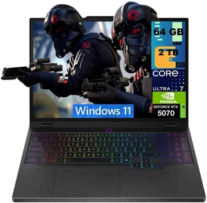 Lenovo Legion 5 15 Gaming Laptop, 15.1" WQXGA (2560x1600) Display, Intel Core Ultra 7 255HX 20 cores Processor, NVIDIA GeForce RTX 5070 8GB GDDR7, 64GB DDR5 2TB PCIe SSD, Wi-Fi 7, Windows 11 Lenovo Legion 5 15 Gaming Laptop, 15.1" WQXGA (2560x1600) Display, Intel Core Ultra 7 255HX 20 cores Processor, NVIDIA GeForce RTX 5070 8GB GDDR7, 64GB DDR5 2TB PCIe SSD, Wi-Fi 7, Windows 11