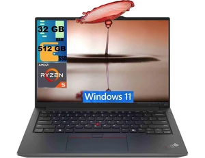 Lenovo ThinkPad E14 Laptop, 14" WUXGA (1920 x 1200) Display, AMD Ryzen 5 7535U 6-Core Processor, AMD Radeon Graphics, 32GB DDR5 512GB PCIe SSD, Fingerprint, Backlit KB, Windows 11 Lenovo ThinkPad E14 Laptop, 14" WUXGA (1920 x 1200) Display, AMD Ryzen 5 7535U 6-Core Processor, AMD Radeon Graphics, 32GB DDR5 512GB PCIe SSD, Fingerprint, Backlit KB, Windows 11