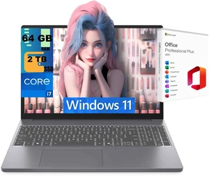 Lenovo IdeaPad Slim 3 15 Laptop, 15.3" WUXGA (1920 x 1200) Display, Intel Core i7-13620H 10 Cores Processor, Intel UHD Graphics, 64GB DDR5 2TB PCIe SSD, Wi-Fi 6, Windows 11, Office 2021 License Lenovo IdeaPad Slim 3 15 Laptop, 15.3" WUXGA (1920 x 1200) Display, Intel Core i7-13620H 10 Cores Processor, Intel UHD Graphics, 64GB DDR5 2TB PCIe SSD, Wi-Fi 6, Windows 11, Office 2021 License