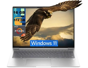 HP EliteBook 665 16 Laptop, 16" FHD+ (1920 x 1200) Display, AMD Ryzen 5 7535U 6 Cores Processor, AMD Radeon Graphics, 16GB DDR5 512GB PCIe SSD, Wi-Fi 6, Windows 11 HP EliteBook 665 16 Laptop, 16" FHD+ (1920 x 1200) Display, AMD Ryzen 5 7535U 6 Cores Processor, AMD Radeon Graphics, 16GB DDR5 512GB PCIe SSD, Wi-Fi 6, Windows 11