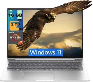 HP EliteBook 665 16 Laptop, 16" FHD+ (1920 x 1200) Display, AMD Ryzen 5 7535U 6 Cores Processor, AMD Radeon Graphics, 16GB DDR5 2TB PCIe SSD, Wi-Fi 6, Windows 11 HP EliteBook 665 16 Laptop, 16" FHD+ (1920 x 1200) Display, AMD Ryzen 5 7535U 6 Cores Processor, AMD Radeon Graphics, 16GB DDR5 2TB PCIe SSD, Wi-Fi 6, Windows 11
