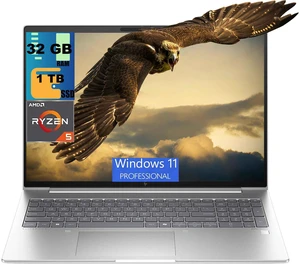 HP EliteBook 665 16 Laptop, 16" FHD+ (1920 x 1200) Display, AMD Ryzen 5 7535U 6 Cores Processor, AMD Radeon Graphics, 32GB DDR5 1TB PCIe SSD, Wi-Fi 6, Windows 11 Pro HP EliteBook 665 16 Laptop, 16" FHD+ (1920 x 1200) Display, AMD Ryzen 5 7535U 6 Cores Processor, AMD Radeon Graphics, 32GB DDR5 1TB PCIe SSD, Wi-Fi 6, Windows 11 Pro