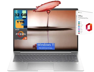 HP EliteBook 665 16 Laptop, 16" FHD+ (1920 x 1200) Display, AMD Ryzen 5 7535U 6 Cores Processor, AMD Radeon Graphics, 32GB DDR5 1TB PCIe SSD, Wi-Fi 6, Windows 11 Pro, Office 2021 License HP EliteBook 665 16 Laptop, 16" FHD+ (1920 x 1200) Display, AMD Ryzen 5 7535U 6 Cores Processor, AMD Radeon Graphics, 32GB DDR5 1TB PCIe SSD, Wi-Fi 6, Windows 11 Pro, Office 2021 License