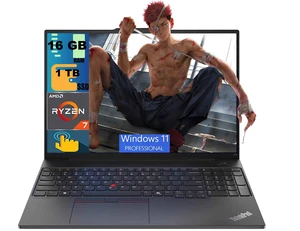 Lenovo ThinkPad L16 Laptop, 16" FHD+ (1920 x 1200) Touchscreen, AMD Ryzen 7 Pro 250 8 Cores Processor, AMD Radeon Graphics, 16GB DDR4 1TB PCIe SSD, Backlit KB, FR, Wi-Fi 7, Windows 11 Pro Lenovo ThinkPad L16 Laptop, 16" FHD+ (1920 x 1200) Touchscreen, AMD Ryzen 7 Pro 250 8 Cores Processor, AMD Radeon Graphics, 16GB DDR4 1TB PCIe SSD, Backlit KB, FR, Wi-Fi 7, Windows 11 Pro