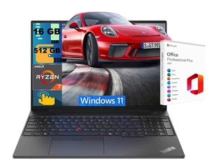 Lenovo ThinkPad L16 Laptop, 16" FHD+ Touchscreen, AMD Ryzen 7 Pro 250 8 Cores Processor, AMD Radeon Graphics, 16GB DDR4 512GB PCIe SSD, Backlit KB, FR, Wi-Fi 7, Windows 11, Office 2021 License Lenovo ThinkPad L16 Laptop, 16" FHD+ Touchscreen, AMD Ryzen 7 Pro 250 8 Cores Processor, AMD Radeon Graphics, 16GB DDR4 512GB PCIe SSD, Backlit KB, FR, Wi-Fi 7, Windows 11, Office 2021 License
