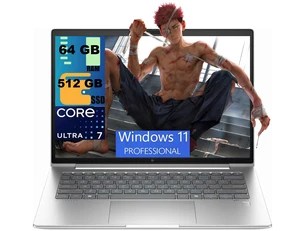 HP Elitebook 640 14 Laptop, 14" FHD+ Touchscreen, Intel Core Ultra 7 165U 12 Cores Processor, Intel Graphics, 64GB DDR5 512GB PCIe SSD, Wi-Fi 6, Backlit Keyboard, Fingerprint, Windows 11 Pro HP Elitebook 640 14 Laptop, 14" FHD+ Touchscreen, Intel Core Ultra 7 165U 12 Cores Processor, Intel Graphics, 64GB DDR5 512GB PCIe SSD, Wi-Fi 6, Backlit Keyboard, Fingerprint, Windows 11 Pro