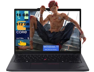 Lenovo ThinkPad T14 Laptop, 14" WUXGA (1920x1200) Touchscreen, Intel Core Ultra 5 225U 12 Cores Processor, Intel Graphics, 16GB DDR5 512GB PCIe SSD, Backlit KB, FR, Windows 11 Pro Lenovo ThinkPad T14 Laptop, 14" WUXGA (1920x1200) Touchscreen, Intel Core Ultra 5 225U 12 Cores Processor, Intel Graphics, 16GB DDR5 512GB PCIe SSD, Backlit KB, FR, Windows 11 Pro