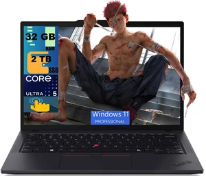 Lenovo ThinkPad T14 Laptop, 14" WUXGA (1920x1200) Touchscreen, Intel Core Ultra 5 225U 12 Cores Processor, Intel Graphics, 32GB DDR5 2TB PCIe SSD, Backlit KB, FR, Windows 11 Pro Lenovo ThinkPad T14 Laptop, 14" WUXGA (1920x1200) Touchscreen, Intel Core Ultra 5 225U 12 Cores Processor, Intel Graphics, 32GB DDR5 2TB PCIe SSD, Backlit KB, FR, Windows 11 Pro