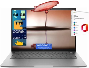 HP ZBook 14 Laptop, 14" FHD+ (1920x1200) Touchscreen, Intel Core Ultra 7 265H 16 Cores Processor, RTX 500, 64GB DDR5 1TB PCIe SSD, FR, Backlit KB, Wi-Fi 7, Windows 11 Pro, Office 2021 License HP ZBook 14 Laptop, 14" FHD+ (1920x1200) Touchscreen, Intel Core Ultra 7 265H 16 Cores Processor, RTX 500, 64GB DDR5 1TB PCIe SSD, FR, Backlit KB, Wi-Fi 7, Windows 11 Pro, Office 2021 License