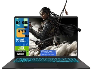 ASUS V16 Gaming Laptop, 16" WUXGA 144Hz, Intel Core 7 240H Processor, NVIDIA GeForce RTX 5070 8GB GDDR7, 64GB DDR5 4TB PCIe SSD, Wi-Fi 6 + Bluetooth 5.3, Windows 11 Pro ASUS V16 Gaming Laptop, 16" WUXGA 144Hz, Intel Core 7 240H Processor, NVIDIA GeForce RTX 5070 8GB GDDR7, 64GB DDR5 4TB PCIe SSD, Wi-Fi 6 + Bluetooth 5.3, Windows 11 Pro