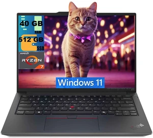 Lenovo ThinkPad E14 Laptop, 14" WUXGA (1920x1200) Display, AMD Ryzen 7 250 8-Cores Processor, AMD Radeon 780M, 40GB DDR4 512GB PCIe SSD, Backlit KB, FR, Windows 11 Lenovo ThinkPad E14 Laptop, 14" WUXGA (1920x1200) Display, AMD Ryzen 7 250 8-Cores Processor, AMD Radeon 780M, 40GB DDR4 512GB PCIe SSD, Backlit KB, FR, Windows 11