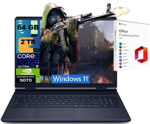 Dell Alienware 16X Aurora Gaming Laptop, 16" WQXGA 240Hz, Intel 24-core Ultra 9 275HX Processor, RTX 5070 8GB GDDR7 Graphic, 64GB DDR5 2TB PCIe SSD, Wi-Fi 7, Windows 11, Office 2021 License Dell Alienware 16X Aurora Gaming Laptop, 16" WQXGA 240Hz, Intel 24-core Ultra 9 275HX Processor, RTX 5070 8GB GDDR7 Graphic, 64GB DDR5 2TB PCIe SSD, Wi-Fi 7, Windows 11, Office 2021 License