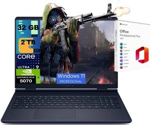 Dell Alienware 16X Aurora Gaming Laptop, 16" WQXGA 240Hz, Intel 24-core Ultra 9 275HX Processor, RTX 5070 8GB GDDR7 Graphic, 32GB DDR5 2TB PCIe SSD, Wi-Fi 7, Windows 11 Pro, Office 2021 License Dell Alienware 16X Aurora Gaming Laptop, 16" WQXGA 240Hz, Intel 24-core Ultra 9 275HX Processor, RTX 5070 8GB GDDR7 Graphic, 32GB DDR5 2TB PCIe SSD, Wi-Fi 7, Windows 11 Pro, Office 2021 License