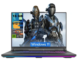 ASUS ROG Strix G18 Gaming Laptop, 18" ROG FHD+ 144Hz, AMD Ryzen 9 8940HX 16 Cores Processor, NVIDIA GeForce RTX 5050 8GB GDDR7, 16GB DDR5 512GB PCIe SSD, Wi-Fi 6E, Windows 11 ASUS ROG Strix G18 Gaming Laptop, 18" ROG FHD+ 144Hz, AMD Ryzen 9 8940HX 16 Cores Processor, NVIDIA GeForce RTX 5050 8GB GDDR7, 16GB DDR5 512GB PCIe SSD, Wi-Fi 6E, Windows 11