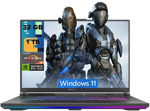 ASUS ROG Strix G18 Gaming Laptop, 18" ROG FHD+ 144Hz, AMD Ryzen 9 8940HX 16 Cores Processor, NVIDIA GeForce RTX 5050 8GB GDDR7, 32GB DDR5 1TB PCIe SSD, Wi-Fi 6E, Windows 11 ASUS ROG Strix G18 Gaming Laptop, 18" ROG FHD+ 144Hz, AMD Ryzen 9 8940HX 16 Cores Processor, NVIDIA GeForce RTX 5050 8GB GDDR7, 32GB DDR5 1TB PCIe SSD, Wi-Fi 6E, Windows 11