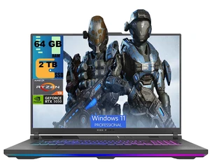ASUS ROG Strix G18 Gaming Laptop, 18" ROG FHD+ 144Hz, AMD Ryzen 9 8940HX 16 Cores Processor, NVIDIA GeForce RTX 5050 8GB GDDR7, 64GB DDR5 2TB PCIe SSD, Wi-Fi 6E, Windows 11 Pro ASUS ROG Strix G18 Gaming Laptop, 18" ROG FHD+ 144Hz, AMD Ryzen 9 8940HX 16 Cores Processor, NVIDIA GeForce RTX 5050 8GB GDDR7, 64GB DDR5 2TB PCIe SSD, Wi-Fi 6E, Windows 11 Pro