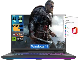 ASUS ROG Strix G18 Gaming Laptop, 18" ROG FHD+ 144Hz, AMD Ryzen 9 8940HX 16 Cores Processor, NVIDIA GeForce RTX 5050 8GB GDDR7, 32GB DDR5 512GB PCIe SSD, Wi-Fi 6E, Windows 11, Office 2021 License ASUS ROG Strix G18 Gaming Laptop, 18" ROG FHD+ 144Hz, AMD Ryzen 9 8940HX 16 Cores Processor, NVIDIA GeForce RTX 5050 8GB GDDR7, 32GB DDR5 512GB PCIe SSD, Wi-Fi 6E, Windows 11, Office 2021 License