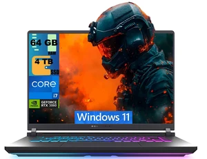 ASUS ROG Strix G18 Gaming Laptop, 18" FHD+ 144Hz, Intel Core i7-14650HX 16 Cores Processor, NVIDIA GEFORCE RTX 5060 8GB GDDR7, 64GB DDR5 4TB PCIe SSD, Wi-Fi 7, Windows 11 ASUS ROG Strix G18 Gaming Laptop, 18" FHD+ 144Hz, Intel Core i7-14650HX 16 Cores Processor, NVIDIA GEFORCE RTX 5060 8GB GDDR7, 64GB DDR5 4TB PCIe SSD, Wi-Fi 7, Windows 11