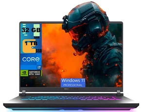 ASUS ROG Strix G18 Gaming Laptop, 18" FHD+ 144Hz, Intel Core i7-14650HX 16 Cores Processor, NVIDIA GEFORCE RTX 5060 8GB GDDR7, 32GB DDR5 1TB PCIe SSD, Wi-Fi 7, Windows 11 Pro ASUS ROG Strix G18 Gaming Laptop, 18" FHD+ 144Hz, Intel Core i7-14650HX 16 Cores Processor, NVIDIA GEFORCE RTX 5060 8GB GDDR7, 32GB DDR5 1TB PCIe SSD, Wi-Fi 7, Windows 11 Pro