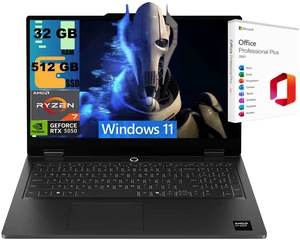 Lenovo LOQ 15 Gaming Laptop, 15.6" FHD 144Hz, AMD 8-core Ryzen 7 170 Processor, NVIDIA GeForce RTX 5050 8GB GDDR7, 32GB DDR5 512GB PCIe SSD, Wi-Fi 6 Windows 11, Office 2021 License Lenovo LOQ 15 Gaming Laptop, 15.6" FHD 144Hz, AMD 8-core Ryzen 7 170 Processor, NVIDIA GeForce RTX 5050 8GB GDDR7, 32GB DDR5 512GB PCIe SSD, Wi-Fi 6 Windows 11, Office 2021 License