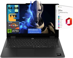 Lenovo LOQ 15 Gaming Laptop, 15.6" FHD 144Hz, AMD 8-core Ryzen 7 170 Processor, NVIDIA GeForce RTX 5050 8GB GDDR7, 64GB DDR5 1TB PCIe SSD, Wi-Fi 6 Windows 11 Pro, Office 2021 License Lenovo LOQ 15 Gaming Laptop, 15.6" FHD 144Hz, AMD 8-core Ryzen 7 170 Processor, NVIDIA GeForce RTX 5050 8GB GDDR7, 64GB DDR5 1TB PCIe SSD, Wi-Fi 6 Windows 11 Pro, Office 2021 License