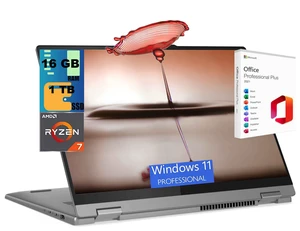 Lenovo IdeaPad 5 16 Business Laptop, 16" WUXGA Touchscreen, AMD Ryzen 7 8845HS 8 Cores Processor, AMD Radeon 780M Graphics, 16GB DDR5 1TB PCIe SSD, FP Reader, Windows 11 Pro, Office 2021 License Lenovo IdeaPad 5 16 Business Laptop, 16" WUXGA Touchscreen, AMD Ryzen 7 8845HS 8 Cores Processor, AMD Radeon 780M Graphics, 16GB DDR5 1TB PCIe SSD, FP Reader, Windows 11 Pro, Office 2021 License