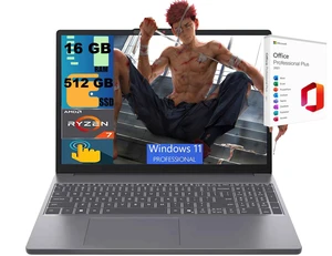 Lenovo IdeaPad Slim 3 15 Laptop, 15.3" FHD+ Touchscreen, AMD Ryzen 7 170 8-Cores Processor, AMD Radeon 680M Graphics, 16GB DDR5 512GB PCIe SSD, Wi-Fi 6 , Windows 11 Pro, Office 2021 License Lenovo IdeaPad Slim 3 15 Laptop, 15.3" FHD+ Touchscreen, AMD Ryzen 7 170 8-Cores Processor, AMD Radeon 680M Graphics, 16GB DDR5 512GB PCIe SSD, Wi-Fi 6 , Windows 11 Pro, Office 2021 License
