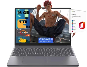 Lenovo IdeaPad Slim 3 15 Laptop, 15.3" FHD+ Touchscreen, AMD Ryzen 7 170 8-Cores Processor, AMD Radeon 680M Graphics, 16GB DDR5 1TB PCIe SSD, Wi-Fi 6 , Windows 11 Pro, Office 2021 License Lenovo IdeaPad Slim 3 15 Laptop, 15.3" FHD+ Touchscreen, AMD Ryzen 7 170 8-Cores Processor, AMD Radeon 680M Graphics, 16GB DDR5 1TB PCIe SSD, Wi-Fi 6 , Windows 11 Pro, Office 2021 License