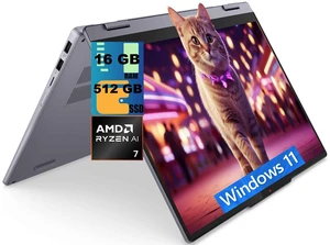 Lenovo IdeaPad 5 14 Laptop, 14" WUXGA Touchscreen, AMD Ryzen AI 7 350 8-Core Processor, AMD Radeon 860M Graphics, 32GB DDR5 512GB PCIe SSD, Wi-Fi 7, Backlit KB, Windows 11 Home Lenovo IdeaPad 5 14 Laptop, 14" WUXGA Touchscreen, AMD Ryzen AI 7 350 8-Core Processor, AMD Radeon 860M Graphics, 32GB DDR5 512GB PCIe SSD, Wi-Fi 7, Backlit KB, Windows 11 Home