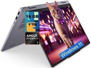 Lenovo IdeaPad 5 14 Laptop, 14" WUXGA Touchscreen, AMD Ryzen AI 7 350 8-Core Processor, AMD Radeon 860M Graphics, 32GB DDR5 1TB PCIe SSD, Wi-Fi 7, Backlit KB, Windows 11 Home Lenovo IdeaPad 5 14 Laptop, 14" WUXGA Touchscreen, AMD Ryzen AI 7 350 8-Core Processor, AMD Radeon 860M Graphics, 32GB DDR5 1TB PCIe SSD, Wi-Fi 7, Backlit KB, Windows 11 Home