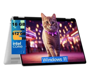 HP OmniBook 5 Flip 2-in-1 14 Laptop, 14" FHD+ Touchscreen, Intel Core 7 150U Processor, Intel Graphics, 16GB DDR5 512GB PCIe SSD, Backlit Keyboard, Wi-Fi 6E, Windows 11 Home HP OmniBook 5 Flip 2-in-1 14 Laptop, 14" FHD+ Touchscreen, Intel Core 7 150U Processor, Intel Graphics, 16GB DDR5 512GB PCIe SSD, Backlit Keyboard, Wi-Fi 6E, Windows 11 Home