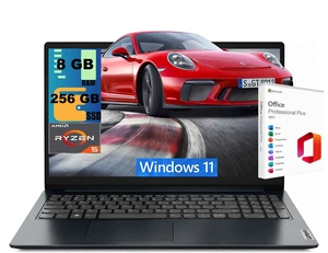Lenovo Ideapad 1 15 Laptop, 15.6" Full HD (1920 x 1080) Display, AMD Ryzen 5 7520U 4-core Processor, AMD Radeon 610M, 8GB DDR5 256GB PCIe SSD, Wi-Fi & Bluetooth, Windows 11, Office 2021 License Lenovo Ideapad 1 15 Laptop, 15.6" Full HD (1920 x 1080) Display, AMD Ryzen 5 7520U 4-core Processor, AMD Radeon 610M, 8GB DDR5 256GB PCIe SSD, Wi-Fi & Bluetooth, Windows 11, Office 2021 License