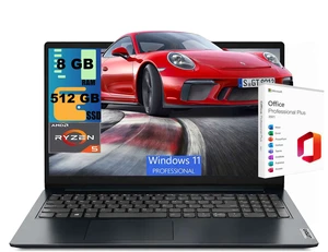 Lenovo Ideapad 1 15 Laptop, 15.6" Full HD (1920 x 1080) Display, AMD Ryzen 5 7520U 4-core Processor, AMD Radeon 610M, 8GB DDR5 512GB PCIe SSD, Wi-Fi & Bluetooth, Windows 11 Pro, Office 2021 License Lenovo Ideapad 1 15 Laptop, 15.6" Full HD (1920 x 1080) Display, AMD Ryzen 5 7520U 4-core Processor, AMD Radeon 610M, 8GB DDR5 512GB PCIe SSD, Wi-Fi & Bluetooth, Windows 11 Pro, Office 2021 License
