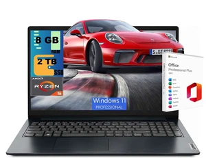 Lenovo Ideapad 1 15 Laptop, 15.6" Full HD (1920 x 1080) Display, AMD Ryzen 5 7520U 4-core Processor, AMD Radeon 610M, 8GB DDR5 2TB PCIe SSD, Wi-Fi & Bluetooth, Windows 11 Pro, Office 2021 License Lenovo Ideapad 1 15 Laptop, 15.6" Full HD (1920 x 1080) Display, AMD Ryzen 5 7520U 4-core Processor, AMD Radeon 610M, 8GB DDR5 2TB PCIe SSD, Wi-Fi & Bluetooth, Windows 11 Pro, Office 2021 License
