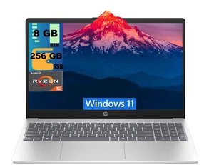 HP 15 Laptop, 15.6" FHD Touchscreen, AMD Ryzen 5 7520U 4 Cores Processor, AMD Radeon Graphics, 8GB DDR5 256GB PCIe SSD, WiFi 6, Bluetooth, Windows 11 Home HP 15 Laptop, 15.6" FHD Touchscreen, AMD Ryzen 5 7520U 4 Cores Processor, AMD Radeon Graphics, 8GB DDR5 256GB PCIe SSD, WiFi 6, Bluetooth, Windows 11 Home