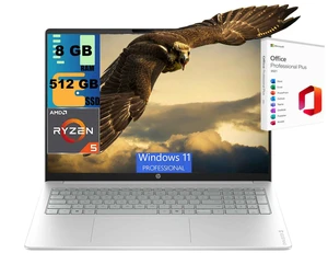 HP OmniBook 3 16 Business Laptop, 16" WUXGA Touchscreen, AMD Ryzen 5 4000 4 cores Processor, AMD Radeon 610M Graphics, 8GB DDR5 512GB PCIe SSD, Wi-Fi 6, Windows 11 Pro, Office 2021 License HP OmniBook 3 16 Business Laptop, 16" WUXGA Touchscreen, AMD Ryzen 5 4000 4 cores Processor, AMD Radeon 610M Graphics, 8GB DDR5 512GB PCIe SSD, Wi-Fi 6, Windows 11 Pro, Office 2021 License