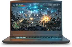 MSI Thin 15 Gaming Laptop, 15.6" FHD 144Hz, AMD Ryzen 5 7535HS 6 Cores, GeForce RTX 4050 6GB GDDR6, Wi-Fi 6E, Windows 11 Home, 16GB DDR5 RAM, 2TB SSD MSI Thin 15 Gaming Laptop, 15.6" FHD 144Hz, AMD Ryzen 5 7535HS 6 Cores, GeForce RTX 4050 6GB GDDR6, Wi-Fi 6E, Windows 11 Home, 16GB DDR5 RAM, 2TB SSD