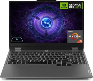 Lenovo LOQ 15 Gaming Laptop, 15.6" FHD 144Hz Display, AMD Ryzen 5 7235HS 4 Cores Processor, NVIDIA GeForce RTX 4050 6GB GDDR6, 16GB DDR5 2TB PCIe SSD, Wi-Fi 6, Backlit Keyboard, Windows 11 Lenovo LOQ 15 Gaming Laptop, 15.6" FHD 144Hz Display, AMD Ryzen 5 7235HS 4 Cores Processor, NVIDIA GeForce RTX 4050 6GB GDDR6, 16GB DDR5 2TB PCIe SSD, Wi-Fi 6, Backlit Keyboard, Windows 11