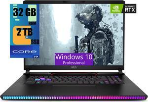 MSI Raider 17 Gaming Laptop, 17.3" QHD 240Hz Display, Intel Core i9-13980HX 24 Cores Processor, NVIDIA GeForce RTX 4090 8GB GDDR6, 32GB DDR5  2TB PCIe SSD, Thunderbolt 4, Windows 10 Pro